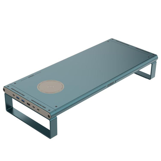 Onten OTN-95209 Computer Laptop Monitor Riser Holder, with Wireless Charging