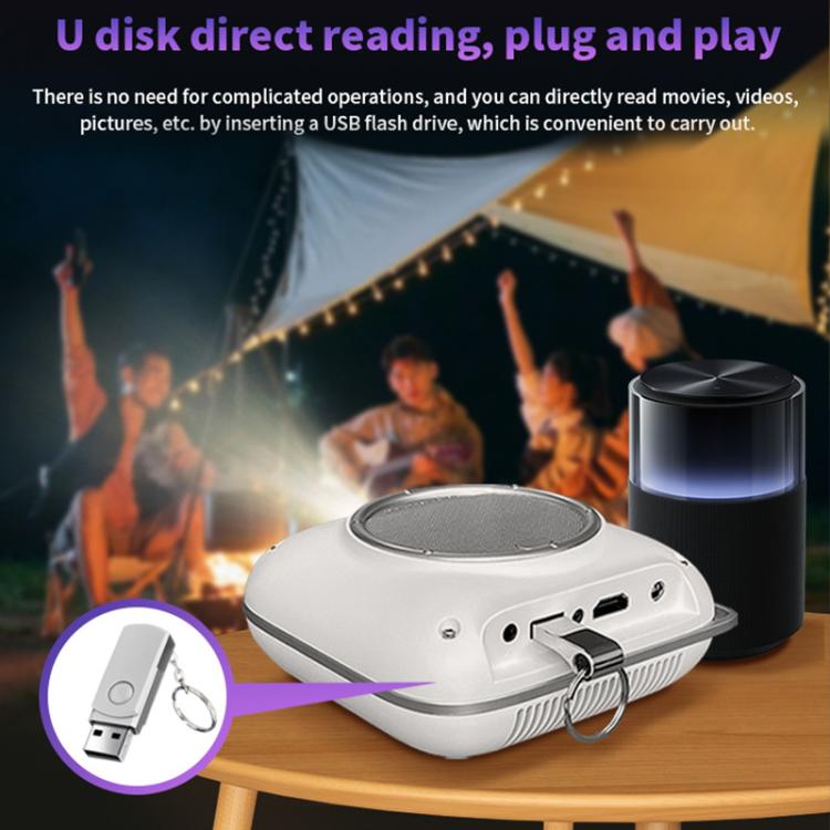 Cheerlux C1 Basic Version 1280x720P 100ANSI Bluetooth 5.1 Smart Projector