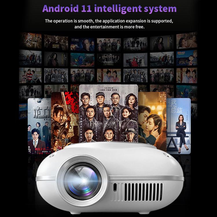 Cheerlux C1 Basic Version 1280x720P 100ANSI Bluetooth 5.1 Smart Projector