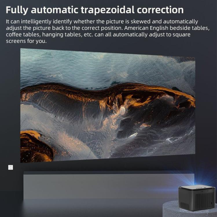 Cheerlux C26D Whale OS Version 1920x1080P 420ANSI Smart Projector