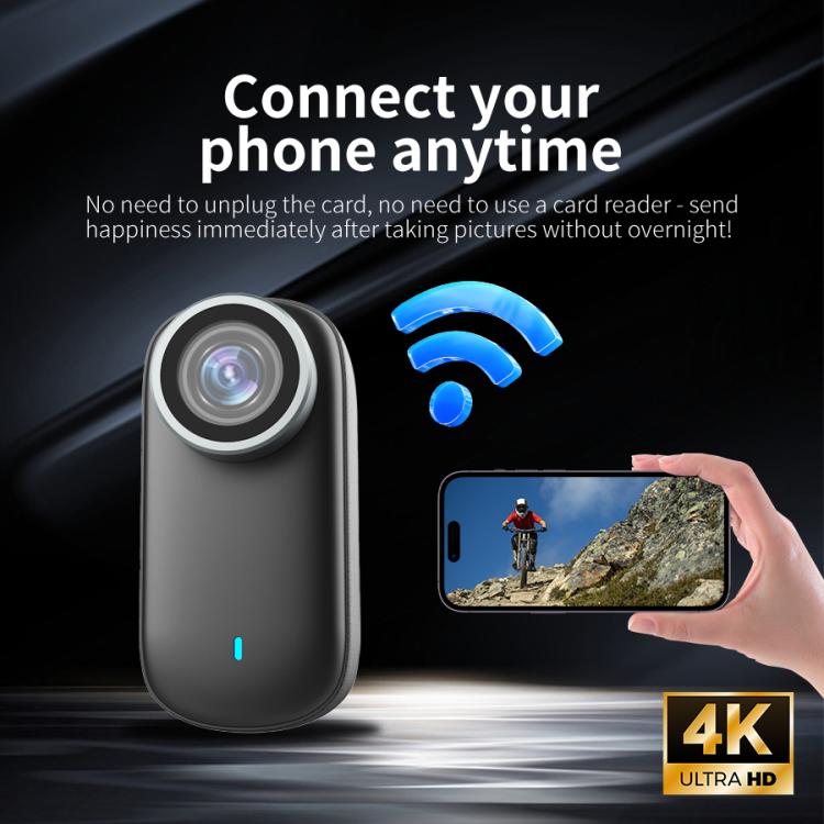 M10 4K Thumb Sports Camera Mini WiFi Camera without Screen