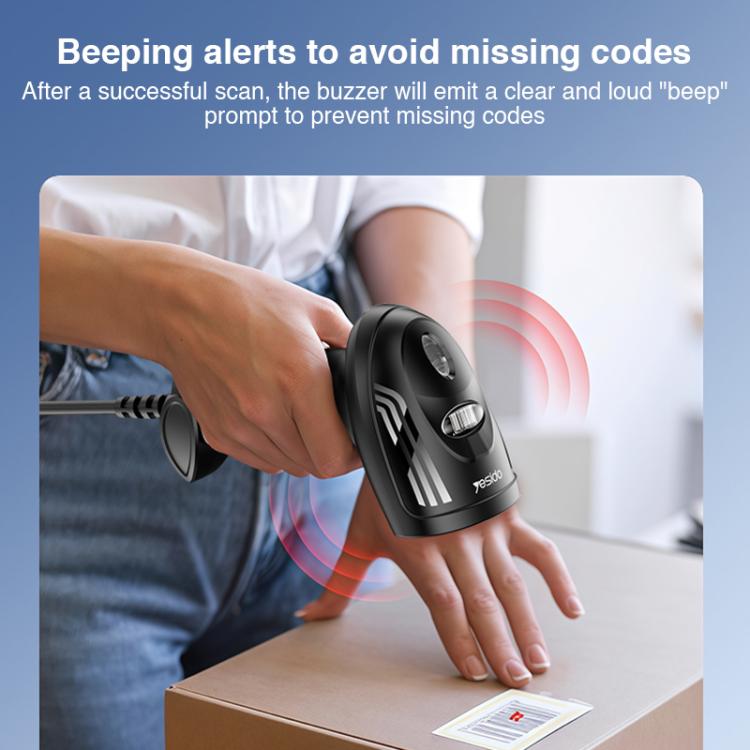 Yesido EC21 1D / 2D Wired Barcode Scanner