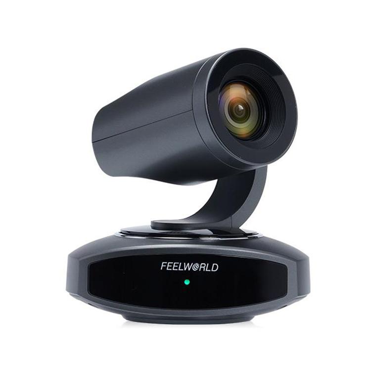 FEELWORLD 4K10X 4K PTZ Camera 10X Optical Zoom AI Tracking HDMI-compatible USB IP Remote Control, UK Plug, US Plug, EU Plug, AU Plug