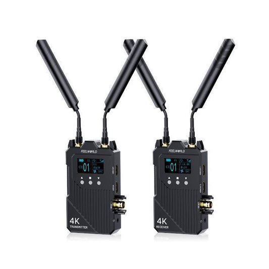 FEELWORLD WT1S 4K Wireless Video Transmission System SDI + Dual HDMI-compatible Full Duplex Intercom Live Streaming, WT1S