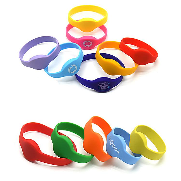 NFC Waterproof Silicone RFID Wristbands