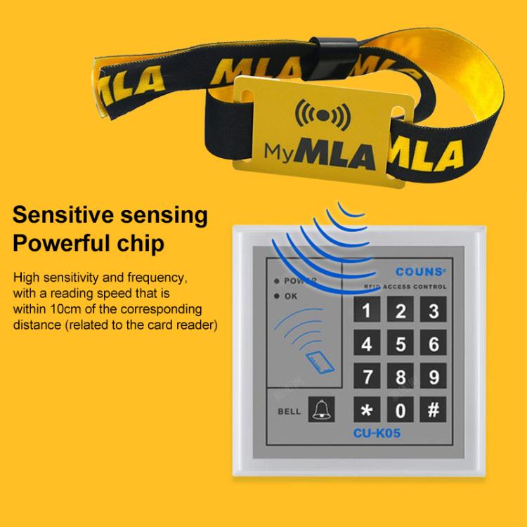 Disposable IC Card QR Code NFC RFID Wristband