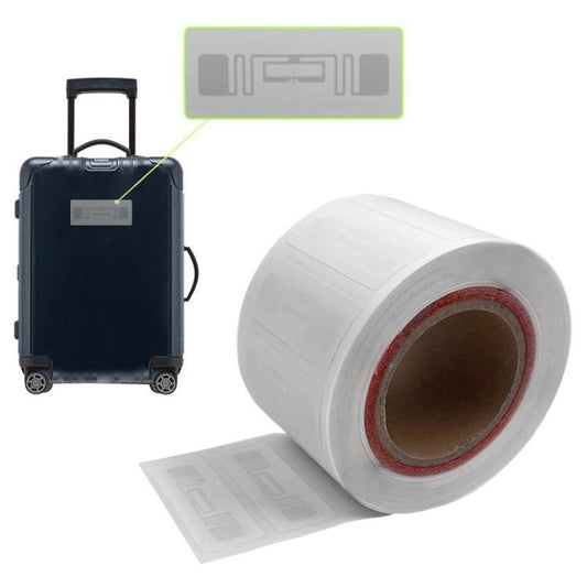 NFC Luggage Tags Sticker with Smart Sensor RF Chip UHF RFID Electronic Label