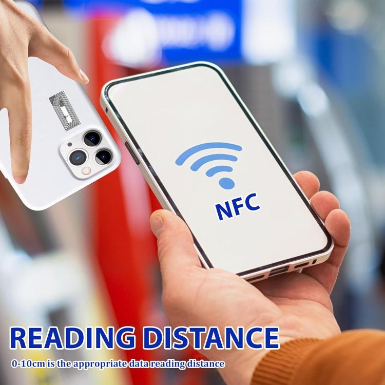 NFC Tags Sticker with NTAG213 Chip HF RFID Labels Coated Paper 10x20mm