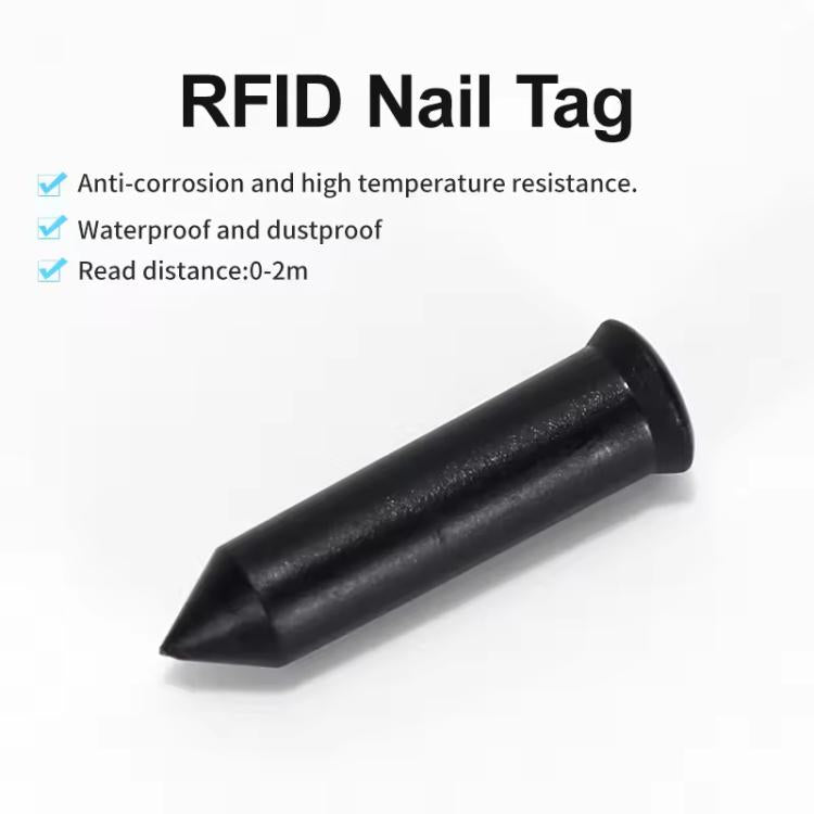 125KHz TK4100 Chip Tree RFID Nail Tag, Size: 38.31x6.04mm