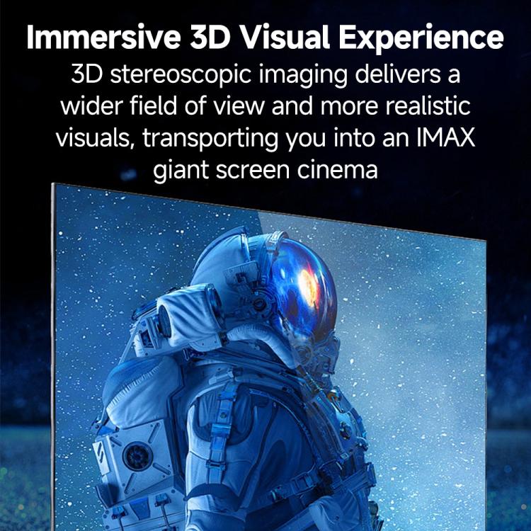 8K 60Hz HDTV 2.1 Male to HDTV 2.1 Female Ultra HD Transparent Adapter