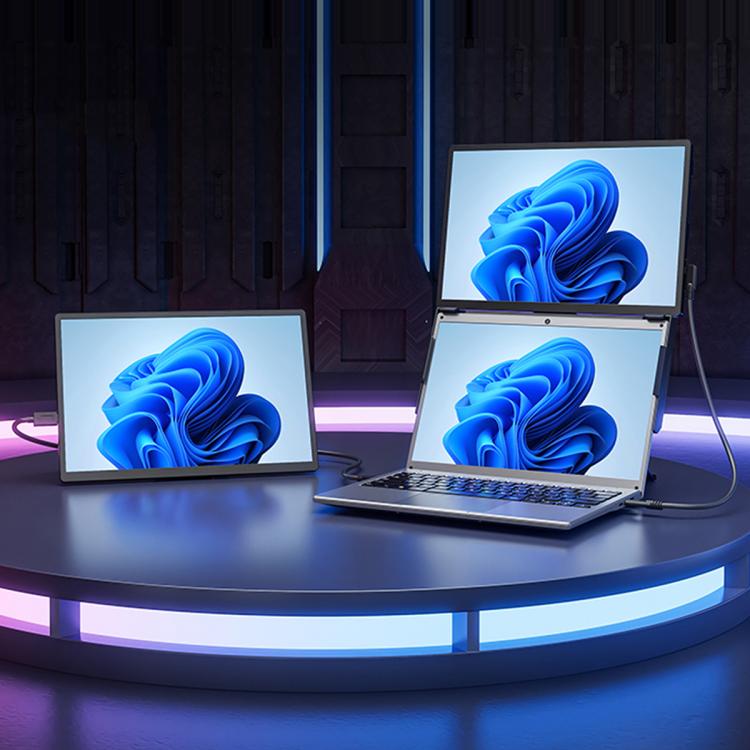 Leo 14 14 inch Expanded Display Dual Portable Monitor, US Plug, UK Plug, EU Plug