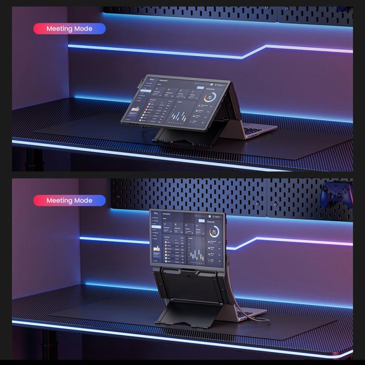 Leo 14 14 inch Expanded Display Dual Portable Monitor, US Plug, UK Plug, EU Plug