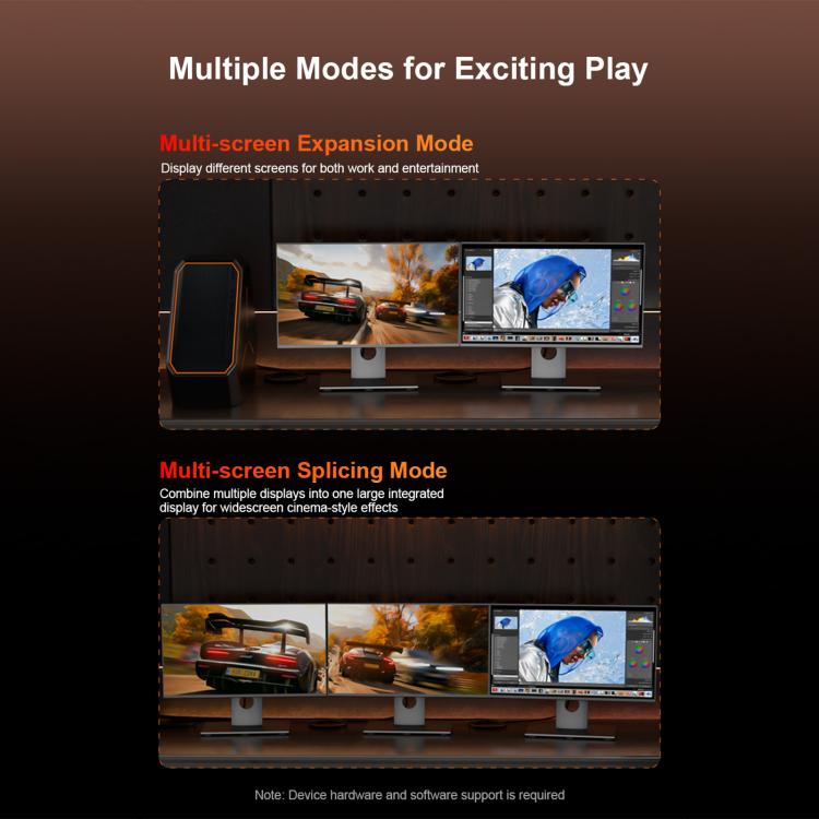 Multiple Modes DP1.4 8K 60Hz HD Video Cable, 1m, 2m