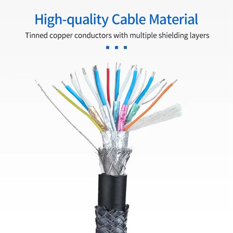 HDMI2.1 8K 60Hz Multi-shield Protection HD Video Cable, 1m, 2m, 3m