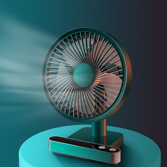 F702 Automatic Shaking Desktop Electric Fan with LED Display