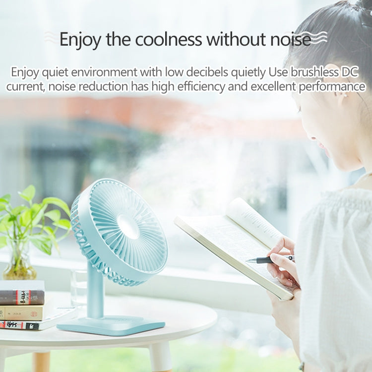 N11 Adjustable USB Charging Mute Desktop Electric Fan, with 3 Speed Control