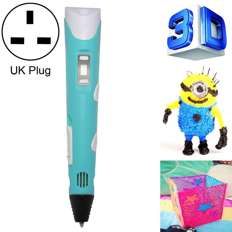 Hand-held 3D Printing Pen, UK Plug