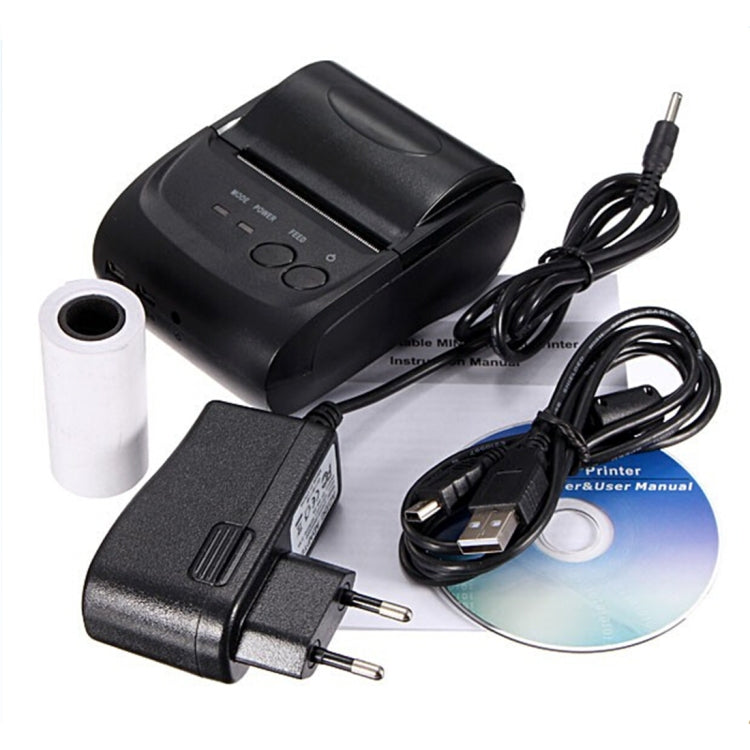 POS-5802 Thermal Line Bluetooth Receipt Printer(Black), POS-5802