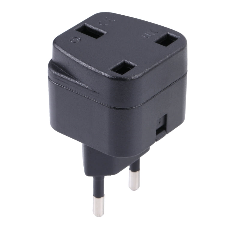 Portable UK to EU Plug Socket Power Adapter