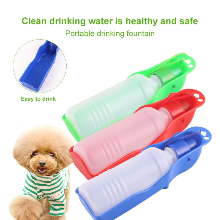 250ml Outdoor Portable Dog / Pet Water Bottle, Random Color Delivery, 250ml Pet Water Bottle