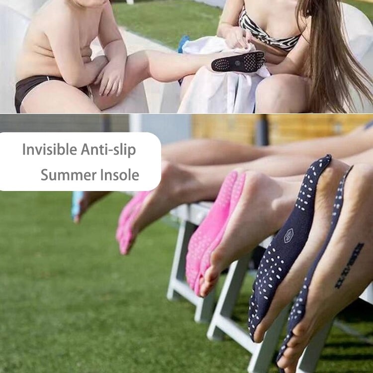 Invisible Anti-slip Summer Beach Sandals Insole Size: M, Length: 23 cm