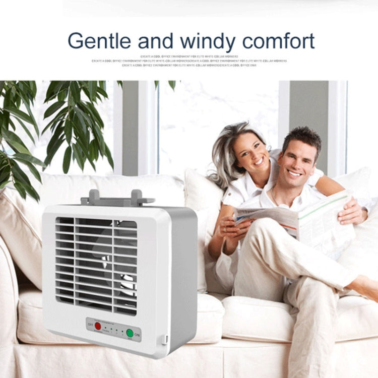 Portable Mini Silent Household Energy Saving Desktop Air Conditioner Fan Electric Air Cooler
