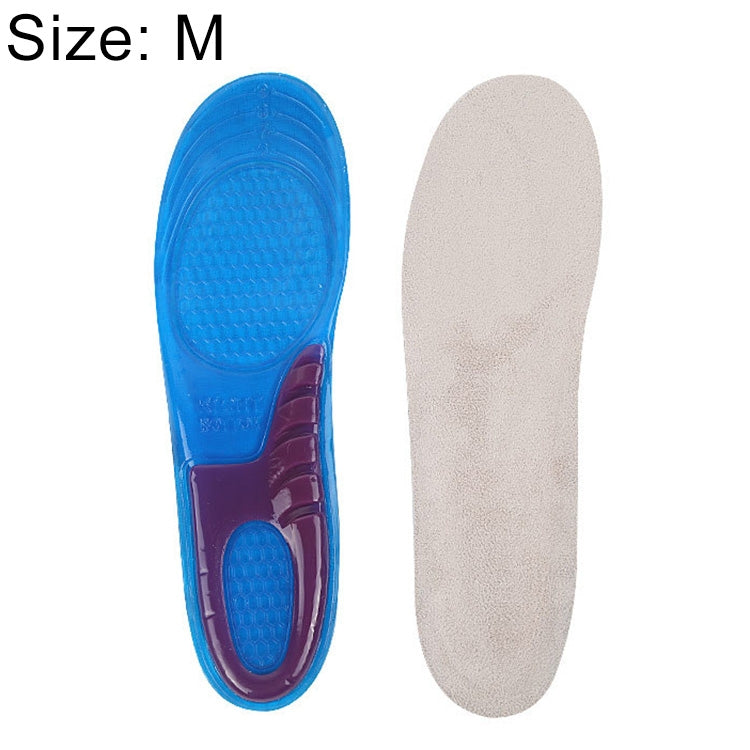 1 Pair Military Training Shock Resistance Sports Insoles Soft and Comfortable Stretch Thick Insoles, Size: M(38-42 Yards)