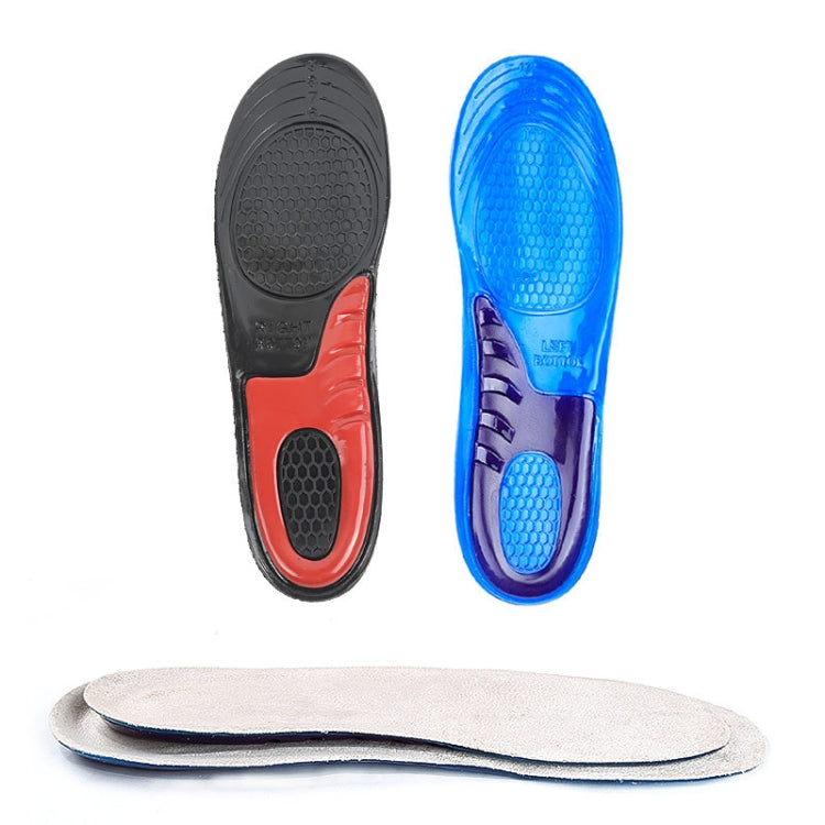1 Pair Military Training Shock Resistance Sports Insoles Soft and Comfortable Stretch Thick Insoles, Size: M(38-42 Yards)