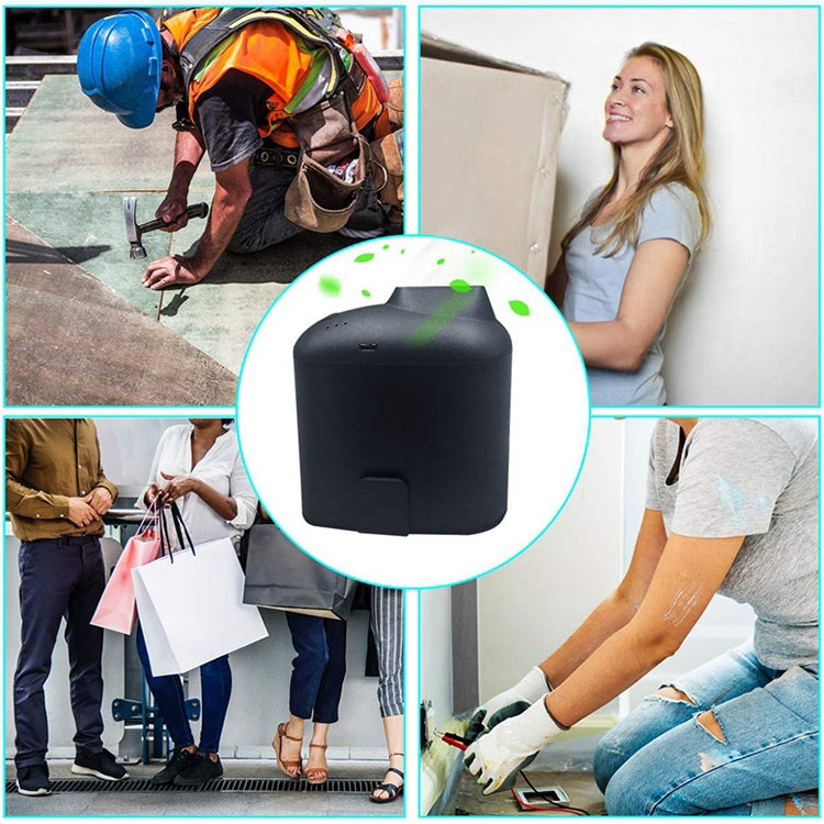 Portable Creative Hanging Waist USB Fan with Three Adjustable Wind Speed