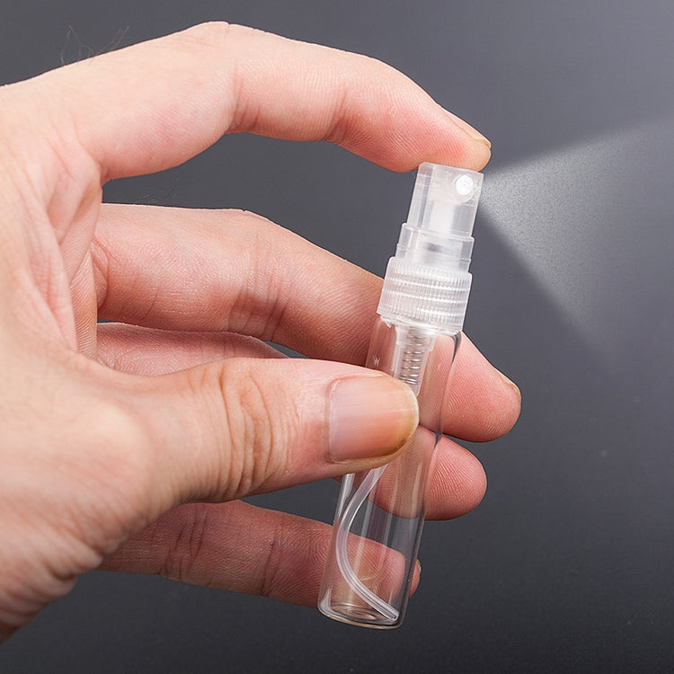 50 PCS Perfume Bottle Spray Bottle Perfume Bottle Empty Bottle, Capacity:10ML (Transparent)