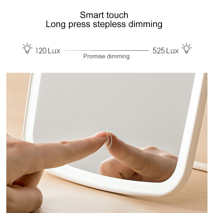 Original Xiaomi Youpin jordan&judy Single-sided Square Desktop LED Cosmetic Mirror, Single Color Style