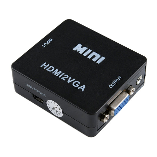 HOWEI HW-2109 Mini HDMI to VGA Video Audio Converter