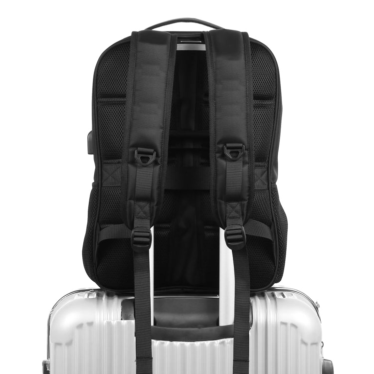 HAWEEL 14W Solar Panel Power Backpack Laptop Bag with Handle and 5V / 2.1A Max USB Charging Port, 14W Backpack 2