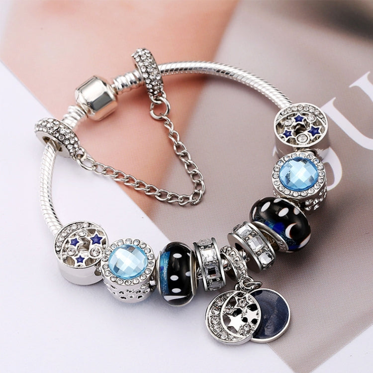 18cm Fashion Ethnic Style Boho Blue Sky Star Moon Bead Bracelets