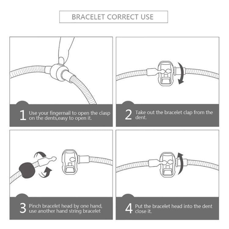 20cm Fashion Ethnic Style Boho Blue Sky Star Moon Bead Bracelets