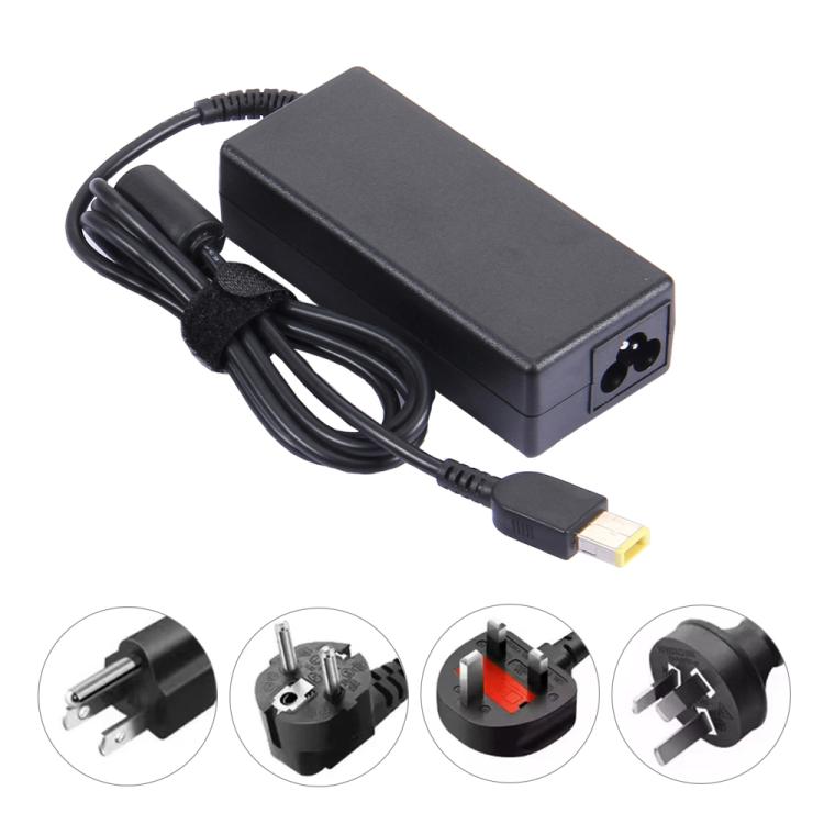 65W 20V 3.25A  Big Square Gen1 Power Adapter Universal Charger for Lenovo Thinkpad with Power Cable