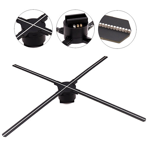 Dsee-65H Holographic Intelligent Display 3D Billboard, WiFi App Control, Display Resolution: 720 x 720 Pixels, Diameter: 65cm