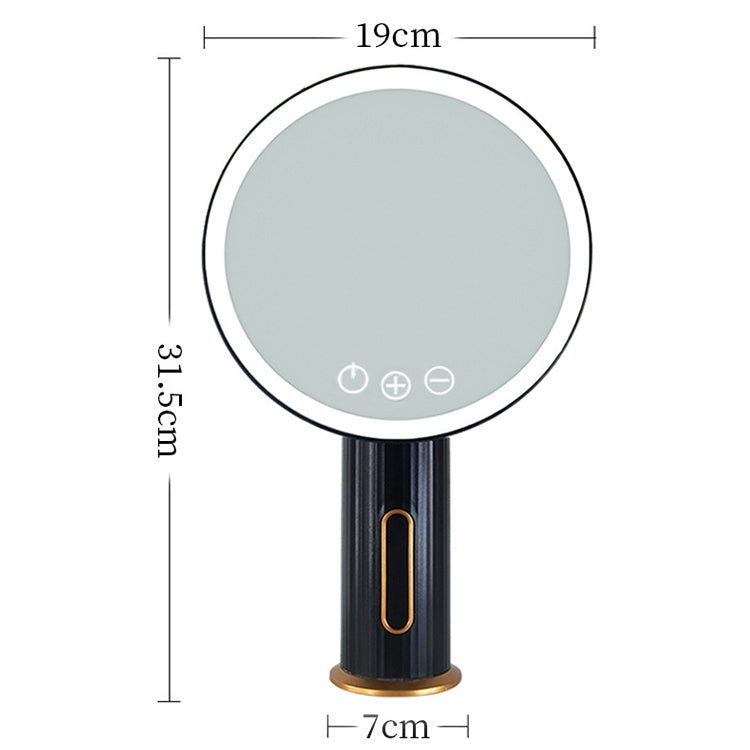 Smart LED Desktop Makeup Mirror with Fill Light, White Light