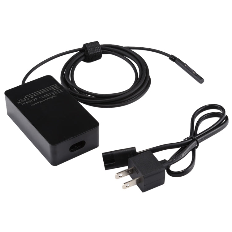 A1625 15V 2.58A 44W AC Power Supply Charger Adapter for Microsoft Surface Pro 6 / Pro 5 (2017) / Pro 4, EU Plug