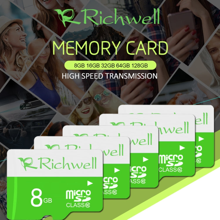 Richwell 16GB High Speed Class 10 Micro SD(TF) Memory Card, 16GB