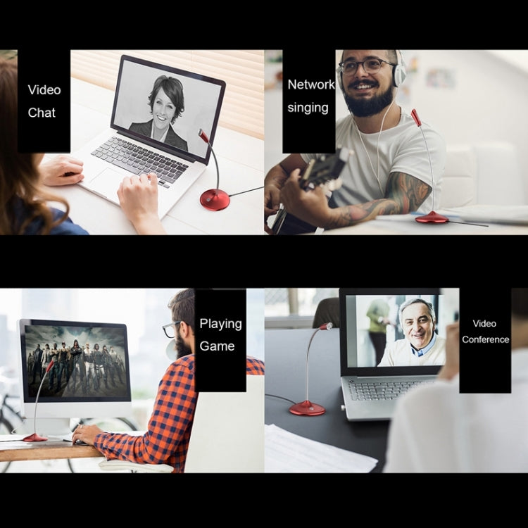 Compatible with PC / Mac for Live Broadcast, Show, KTV, etc., BK USB Port/Black, BK USB Port/Red, BK USB Port/White