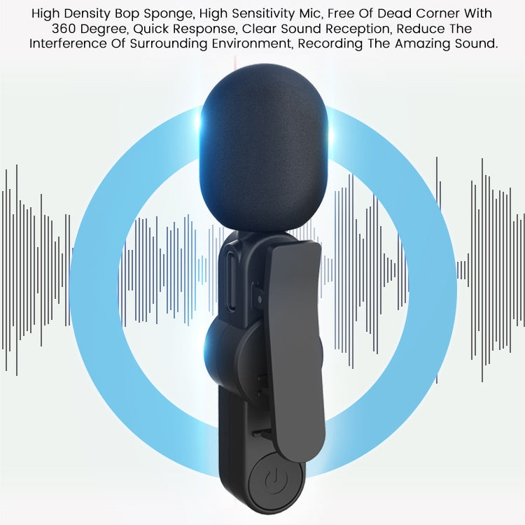 EP033T 8 Pin Interface Lavalier Wireless Radio Microphone