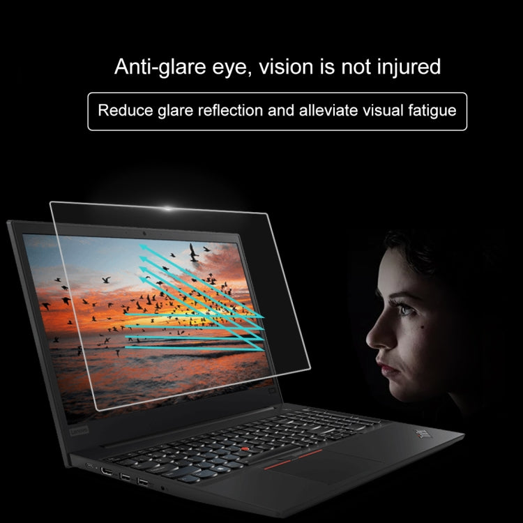 9H Surface Hardness Full Screen Tempered Glass Film for Lenovo ThinkPad E585 15.6 inch, Lenovo E585