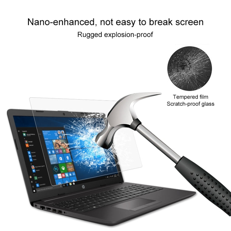 Laptop Screen HD Tempered Glass Protective Film for HP 255 G7 Notebook PC 15.6 inch, For HP 255 G7 Notebook PC 15.6 inch