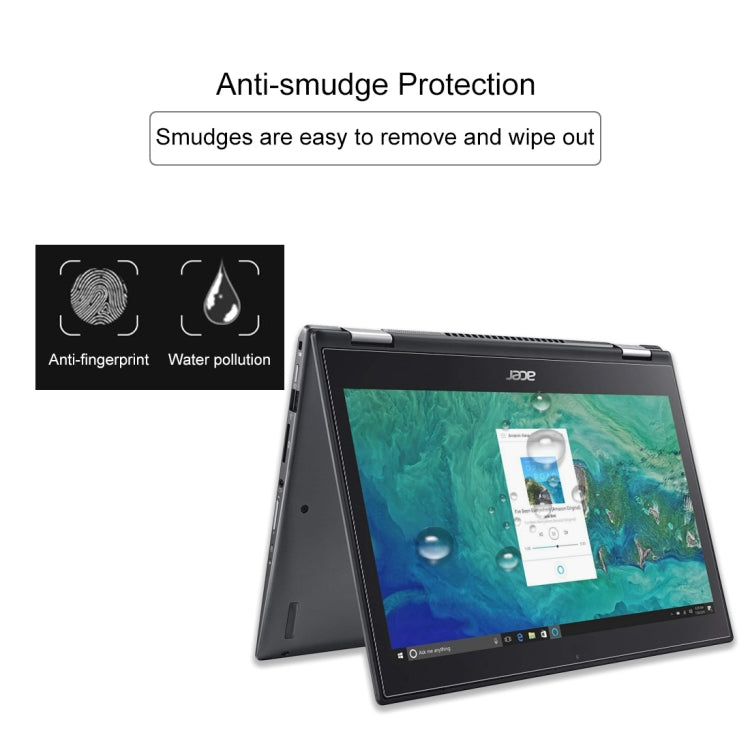 Laptop Screen HD Tempered Glass Protective Film for Acer Spin 5 Laptop - SP513-52N-552K 13.3 inch, For Acer Spin 5 Laptop - SP513-52N-552K 13.3 inch