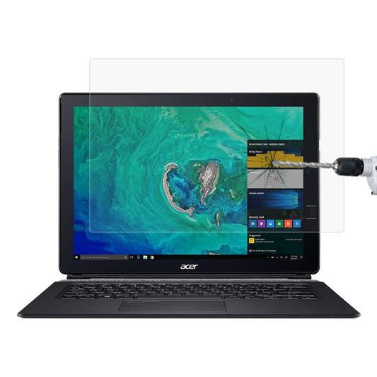 Laptop Screen HD Tempered Glass Protective Film for Acer Switch 7 Laptop Black Edition - SW713-51GNP-879G 13.3 inch, For Acer Switch 7 Laptop Black Edition - SW713-51GNP-879G 13.3 inch