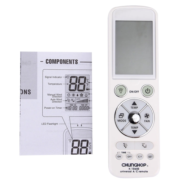 CHUNGHOP K-1060E Universal Air-Conditioner Remote Controller