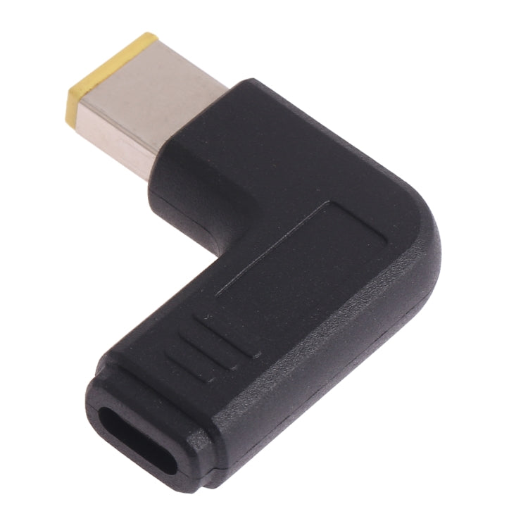 USB-C / Type-C Female to Big Square USB Male Plug Elbow Adapter Connector For Lenovo Thinkpad / ThinkBook / Xiaoxin, Lenovo Big Square Elbow