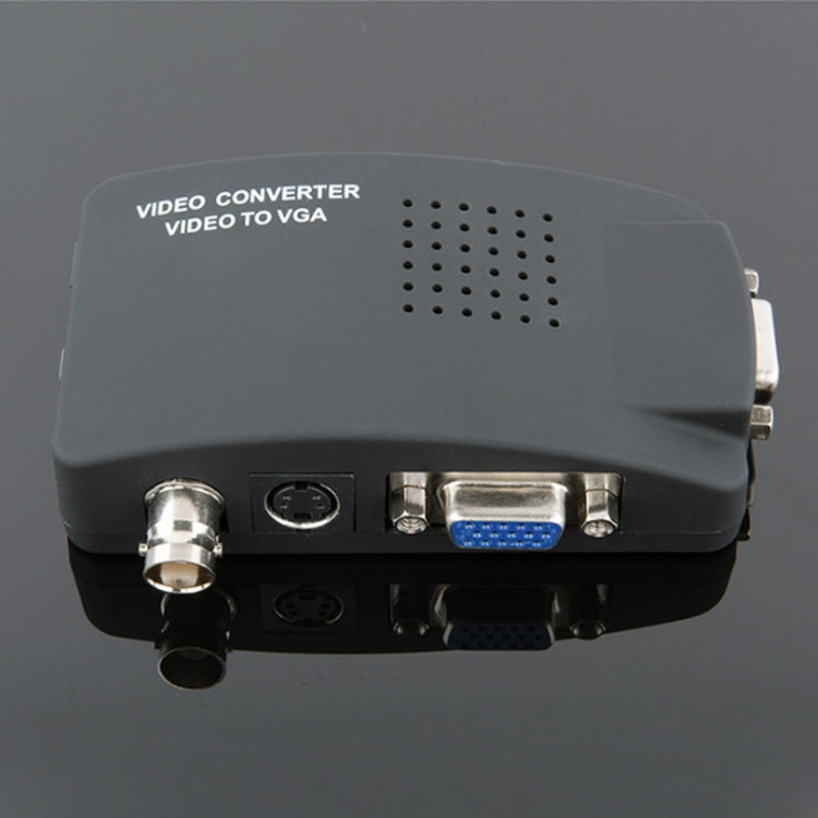 HOWEI HW-2404 BNC / S-Video to VGA Video Converter
