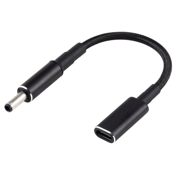 PD 100W 18.5-20V 4.5 x 0.6mm to USB-C / Type-C Adapter Nylon Braid Cable for Dell